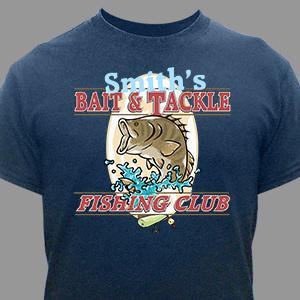 Image of Fishing Club Personalized T-shirt