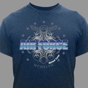 Image of Air Force Personalized T-Shirt