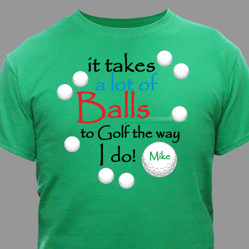 Personalized Golf T-shirt | Personalized T-shirts