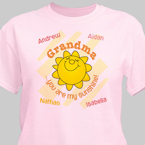 Image of You Are My Sunshine Mother's T-Shirt