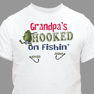 Image of We're Hooked on Fishing T-Shirt
