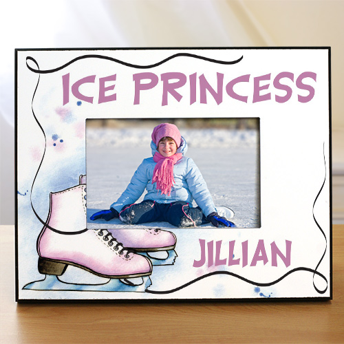 Personalized Ice Skating Printed Frame GiftsForYouNow