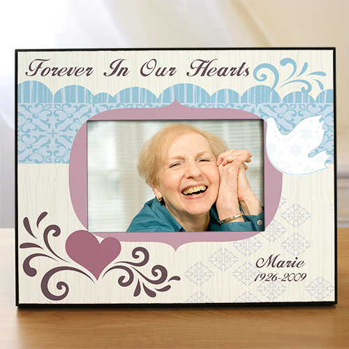 In Our Hearts Printed Frame Remembrance GiftsForYouNow