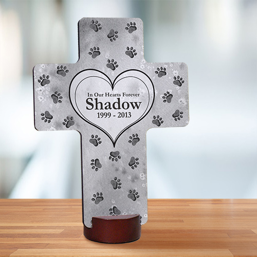 Personalized Pet Memorial Cross Memorial Cross for Pets