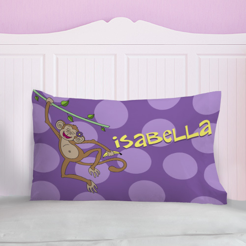 Personalized Monkey Youth Pillow GiftsForYouNow