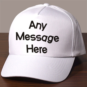 Crazy Message Personalized Hat
