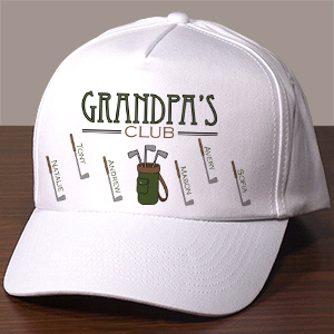 Image of Personalized Golf Club Hat