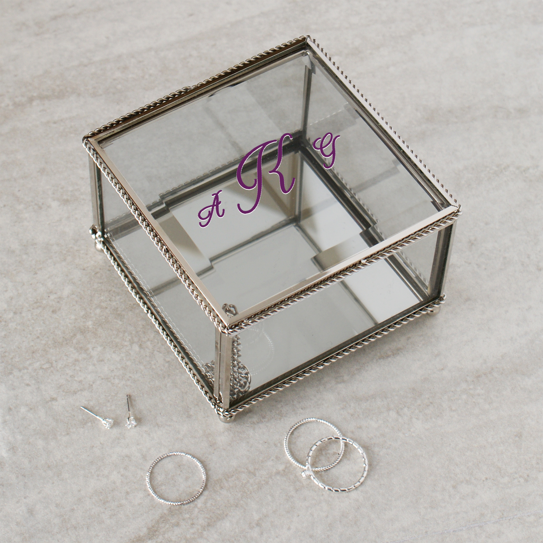 Personalized Monogrammed Jewelry Box GiftsForYouNow