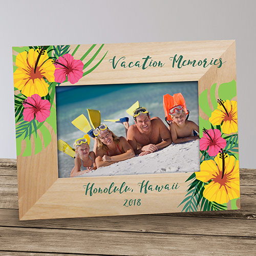 Personalized Family Vacation Frame GiftsForYouNow
