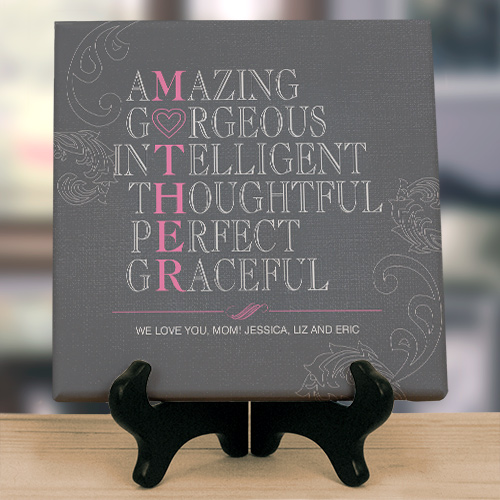 Mom Wall Canvas Personalized Mom Wall Canvas