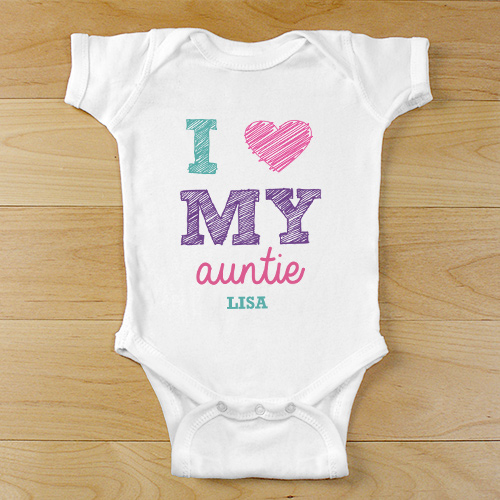 I Love My Personalized Baby Clothes | Personalized Baby Gifts