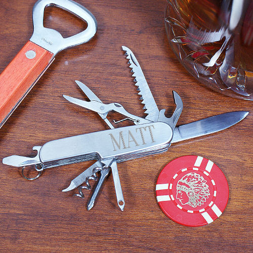 Personalized Multi Tool Pocket Knife