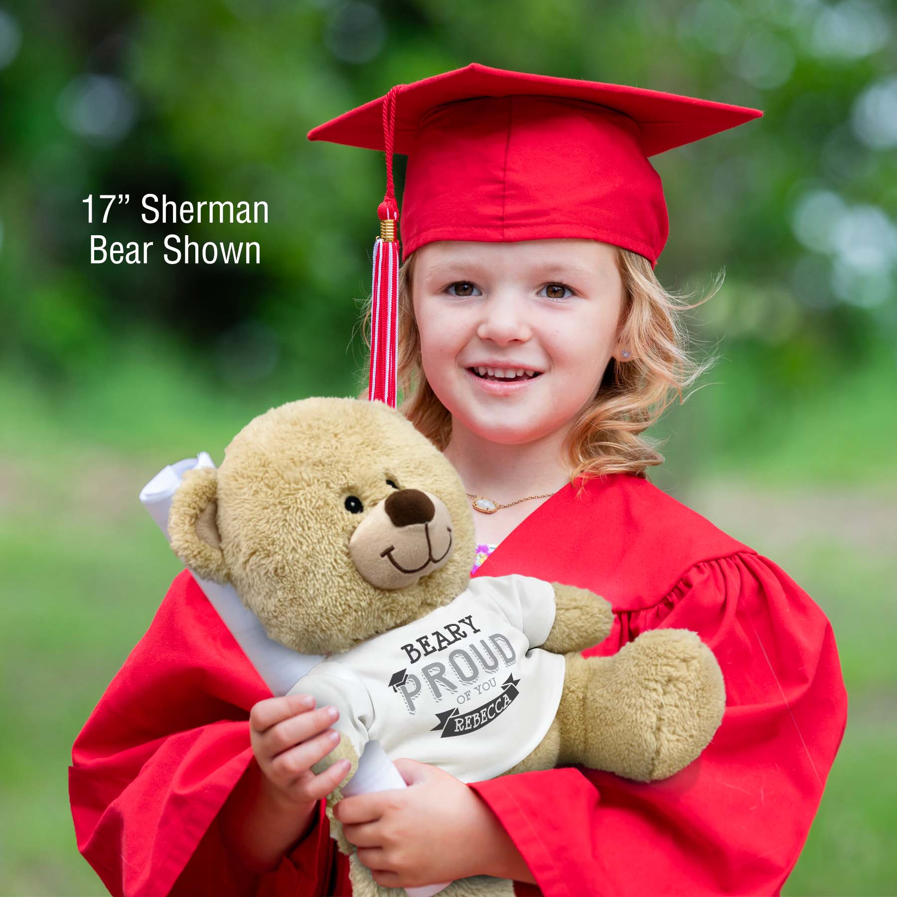 Personalized Beary Proud Graduation Teddy Bear | Graduation Gifts