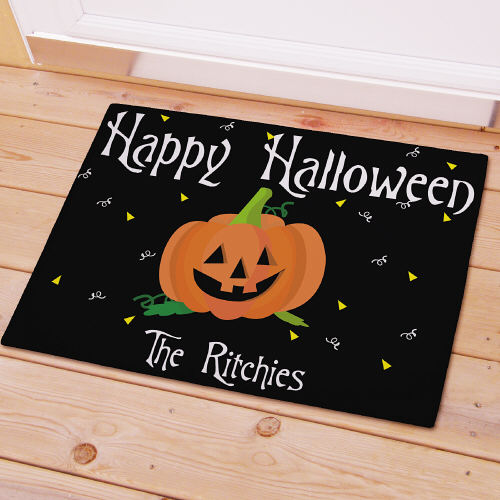 Personalized Halloween Doormat