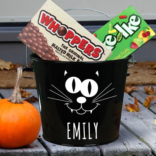 Halloween Candy Bucket | Personalized Halloween Baskets