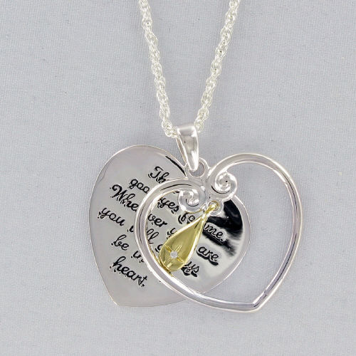 Teardrop Necklace Remembrance Gift GiftsForYouNow