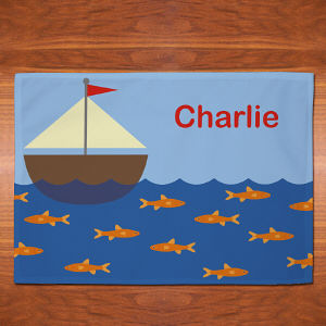 Personalized Sail Away Placemat