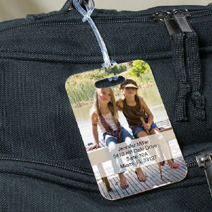 Picture Perfect Personalized Travel Luggage Tag 4135404
