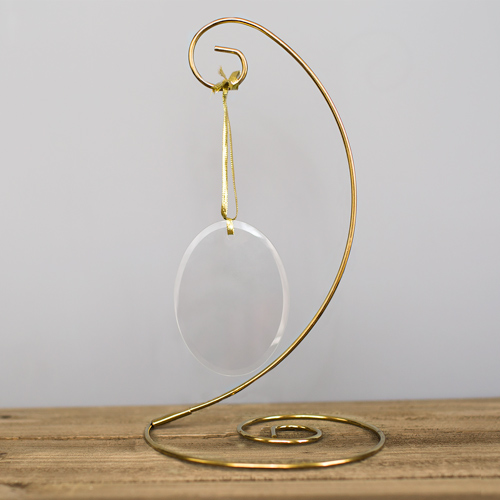 Gold Spiral Ornament Stand | Ornament Stand