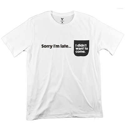 Sorry Punch Line Pocket T-shirt PT311098X