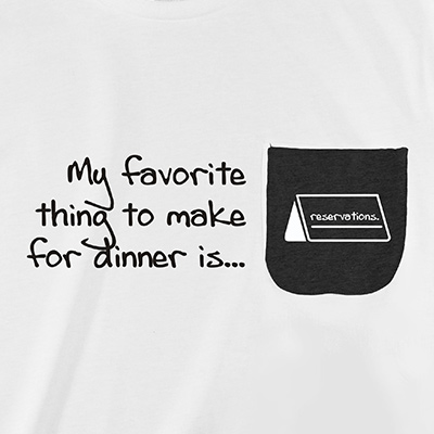 My Favorite Thing To Make For Dinner Pocket T-Shirt PT311221X