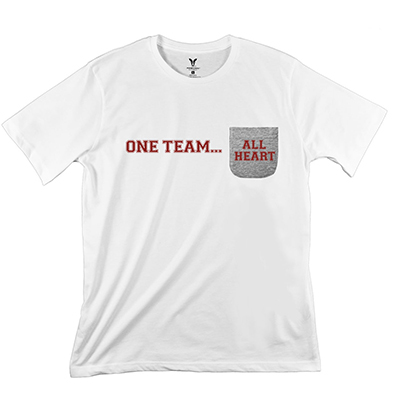 One Team All Heart Pocket T-Shirt PT311299X