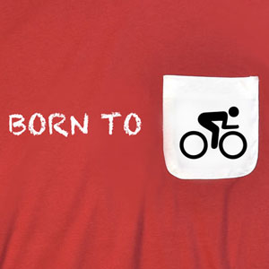 Born To Bike Pocket T-Shirt PT311303X