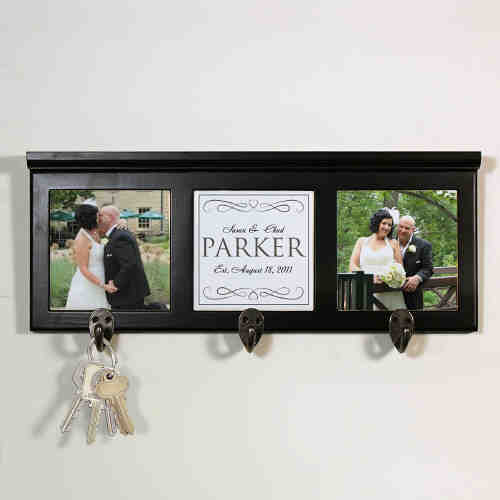 Personalized Wedding Photo Coat Rack U714666
