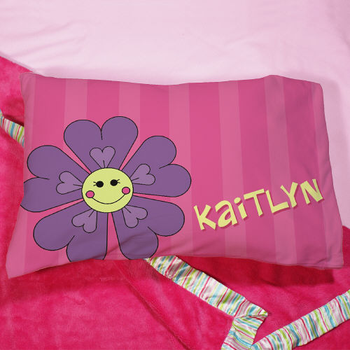 Personalized Flower Youth Pillow GiftsForYouNow
