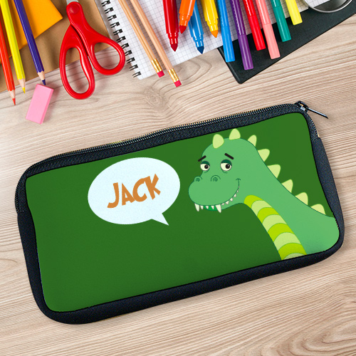 Dinosaur Design Pencil Case Personalized Dinosaur Pencil Case