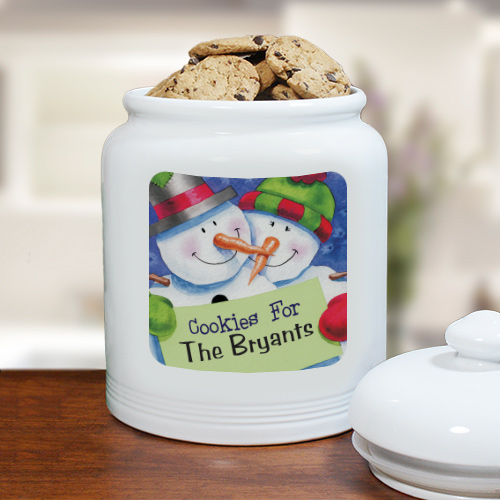 Winter Cookie Jar
