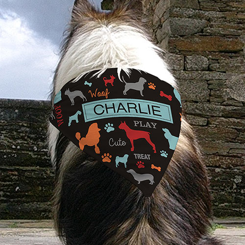 Image of Personalized All Breeds Pet Bandana