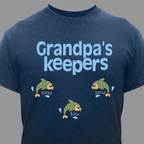 Personalized Grandpa Shirt