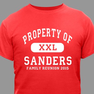 Custom Family Reunion Shirts | Custom Printed Reunion Shirts