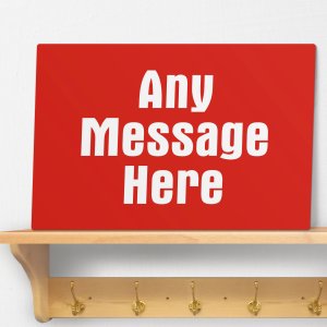 Image of Personalized You Name It Metal Wall Sign