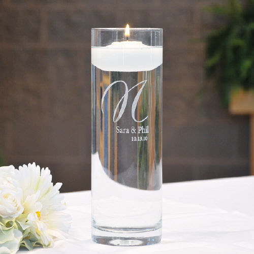Engraved Floating Unity Candle GiftsForYouNow
