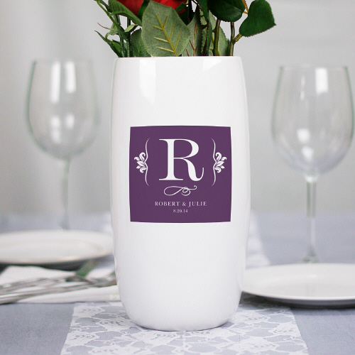 Personalized Ceramic Centerpiece Vase Ceramic Vase
