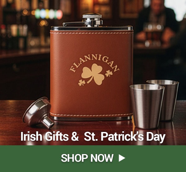 Personalized Irish & St. Patricks Day Gifts