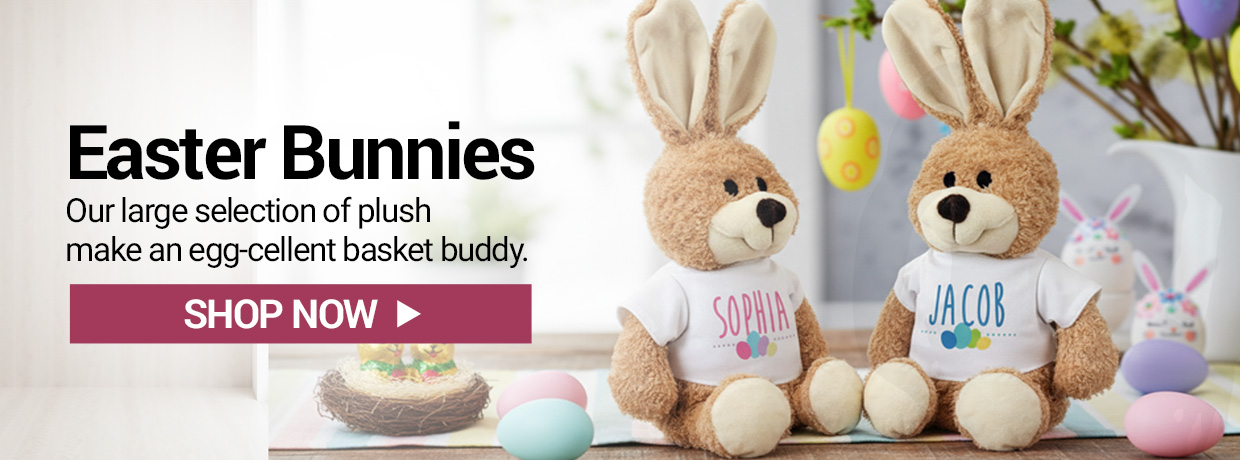 Personalized Easter Bunnies