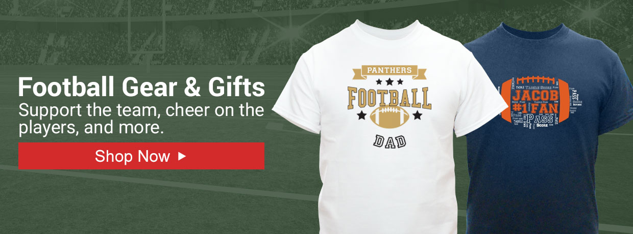 Custom Football Apparel and Gifts