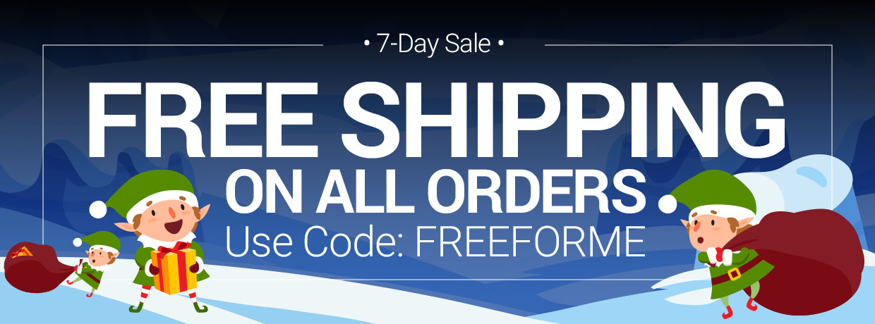 Free Shipping On All Orders