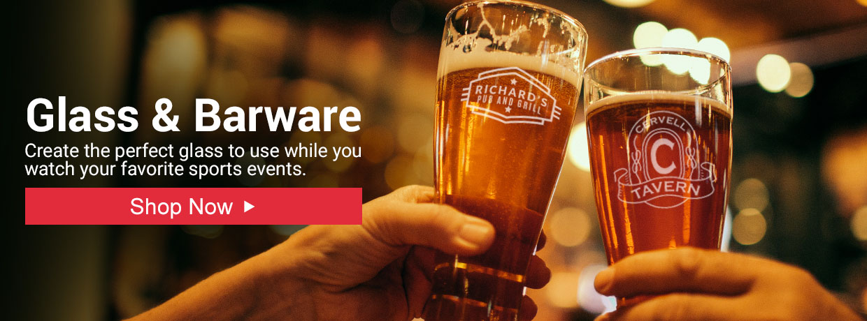 Personalized Pilsner Glasses