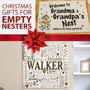 personalized christmas gifts for empty nesters - GiftsForYouNow