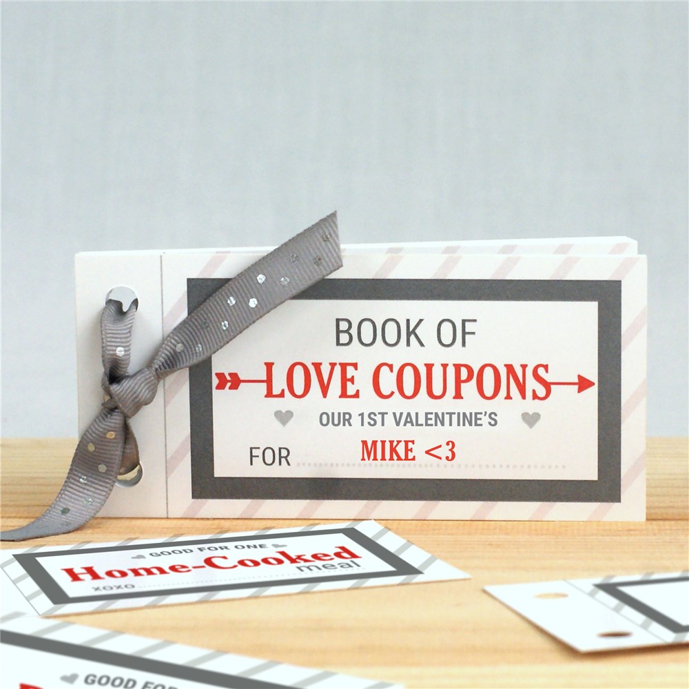Personalized Love Coupon Book for Him | Romantic Ideas ...