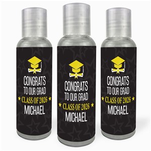 Personalized Congrats Grad Hand Sanitizer