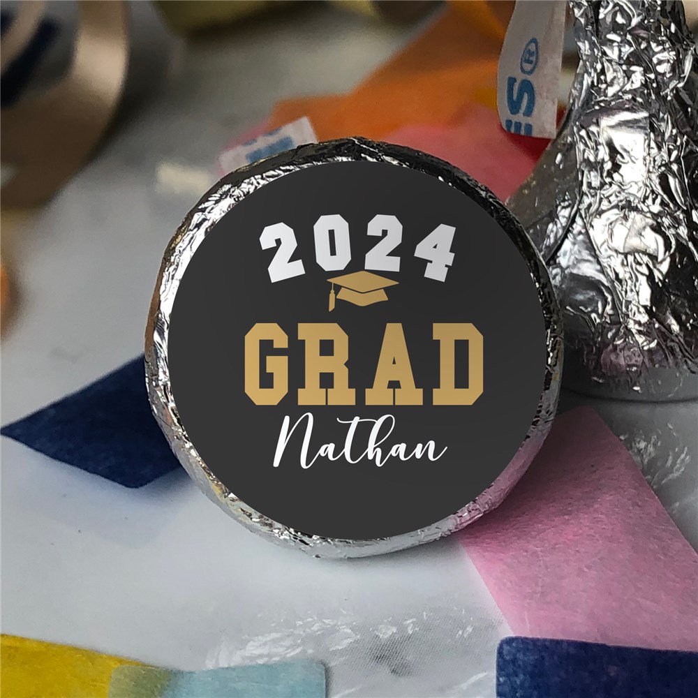 Personalized Candy Labels For Graduation Party
