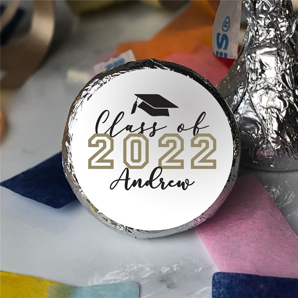 Personalized Class of with Script Name Candy Labels
