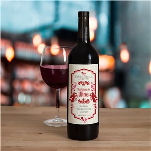 Personalized Partners in Wine Labels for Wine Bottles 12217811