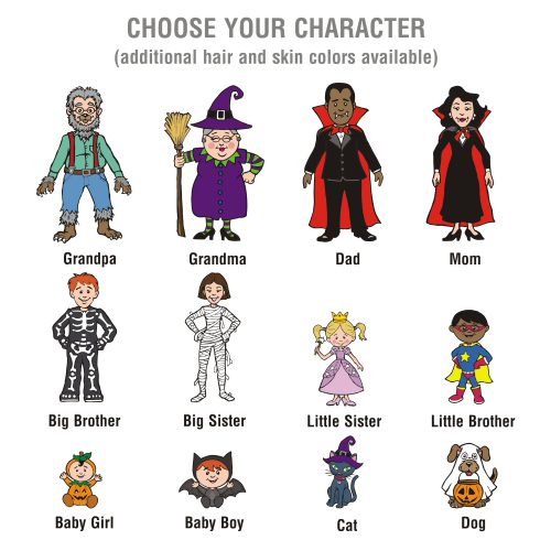 Personalized Halloween Characters Tote Bag GiftsForYouNow