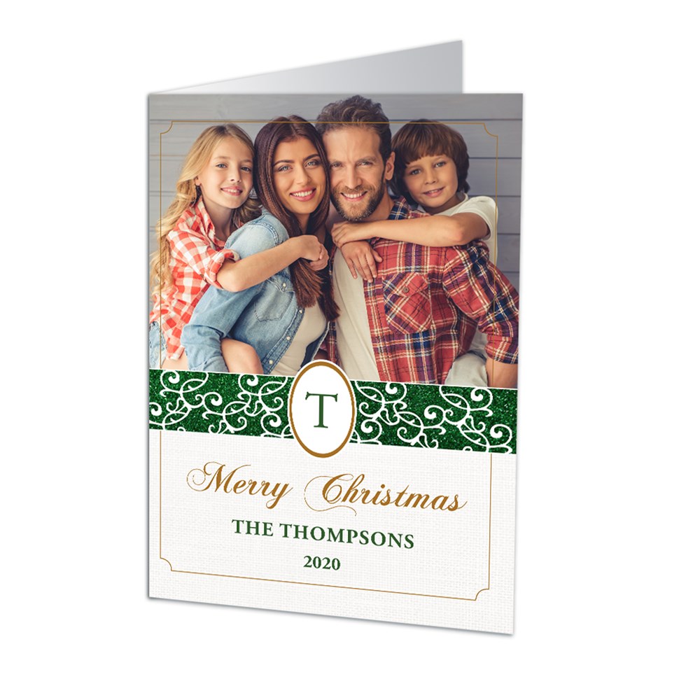 Monogram Christmas Cards 